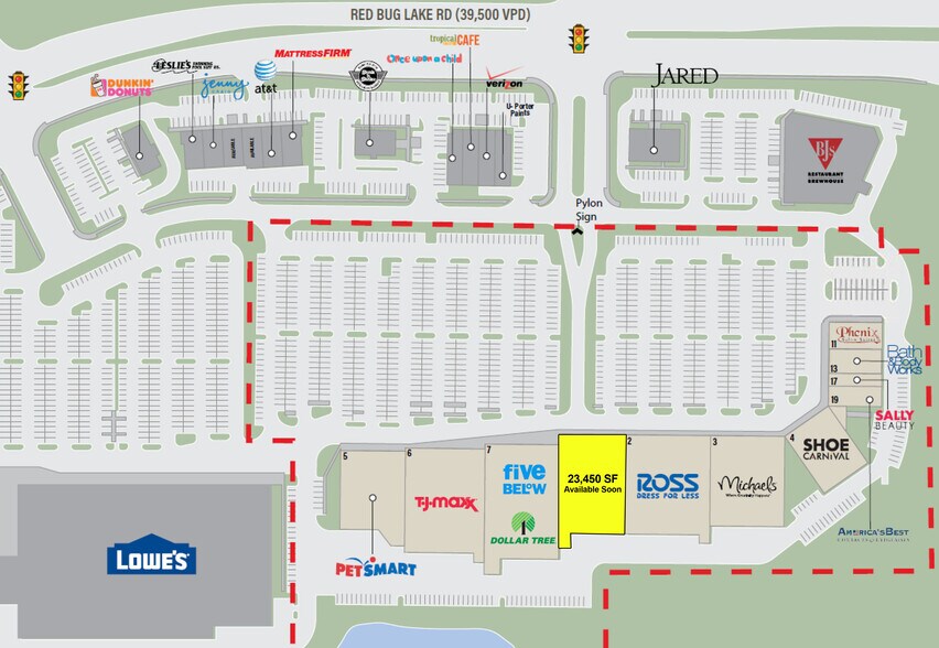 1115 Vidina Pl, Oviedo, FL à louer - Plan de site - Image 3 de 11