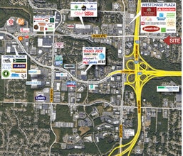 10201 W Markham St, Little Rock, AR - Aérien  Vue de la carte