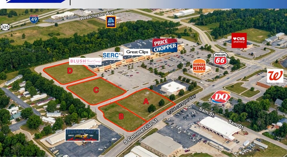 Commercial St & Sam Hwy, Harrisonville, MO à vendre - Autre - Image 2 de 2