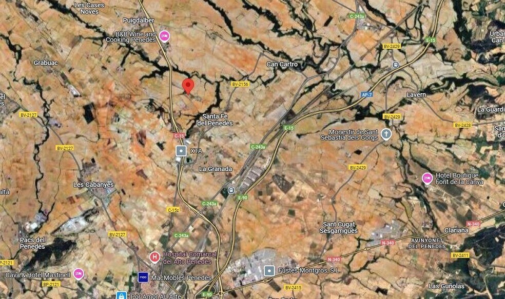 Terrain dans Santa Fe del Penedès, Barcelona à vendre - Aérien - Image 1 de 1