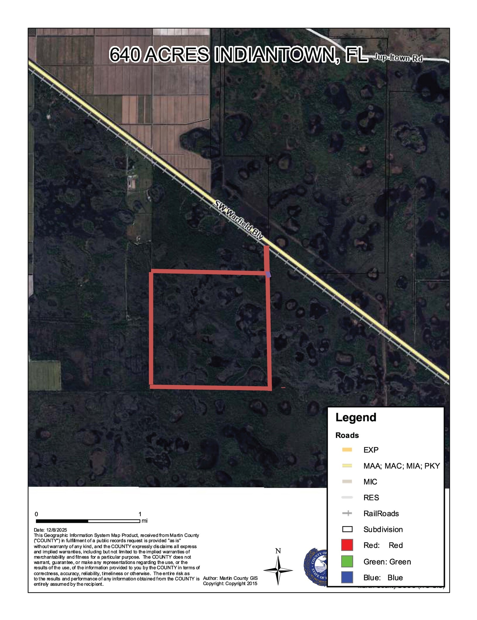 TBD SW Warfield Rd, Indiantown, FL for sale Primary Photo- Image 1 of 25