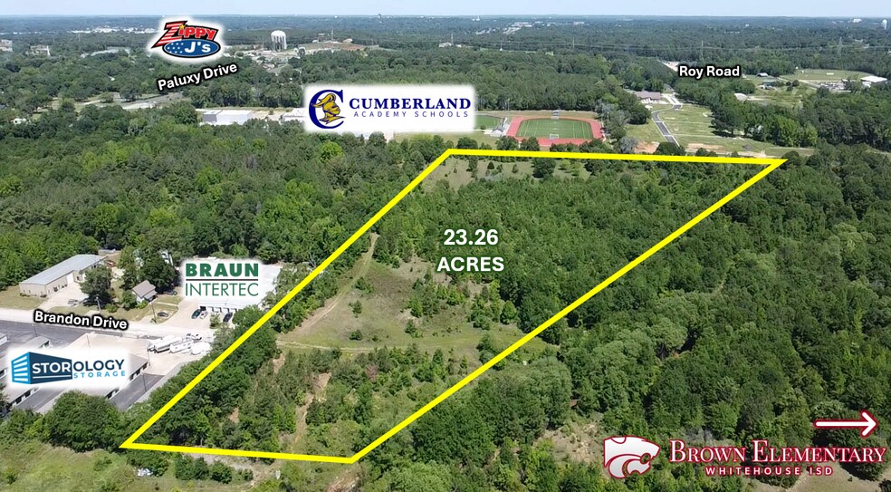 2250 Brandon Dr, Tyler, TX à vendre - Photo du bâtiment - Image 2 de 5