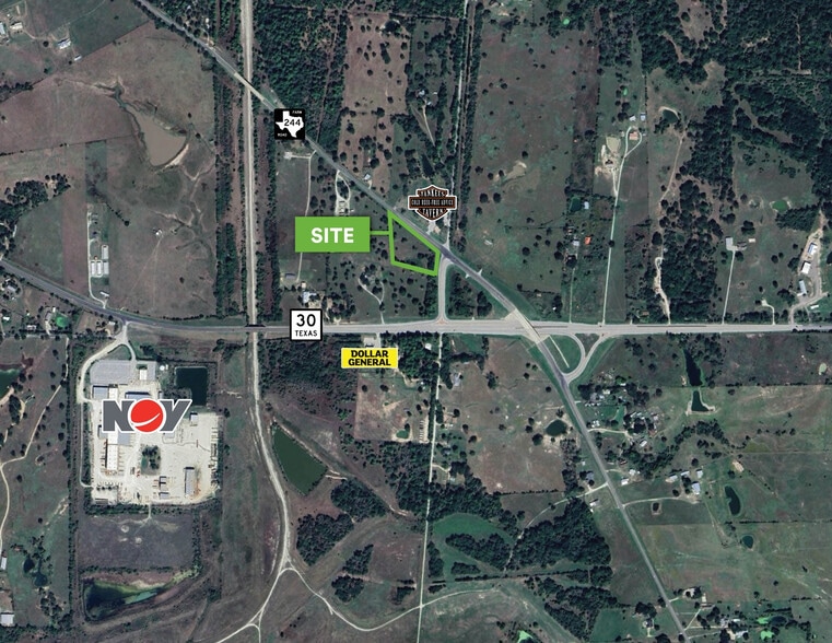 CR 171 & FM 244, Anderson, TX for sale - Aerial - Image 2 of 4