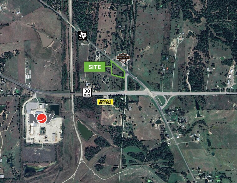 CR 171 & FM 244, Anderson, TX à vendre - Aérien - Image 2 de 4