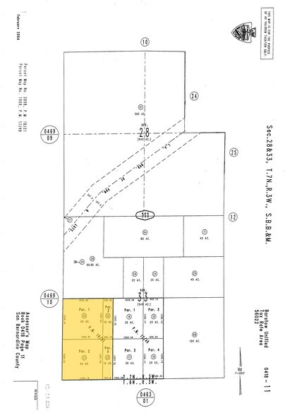 Dale Evans Pky, Apple Valley, CA à vendre - Plan cadastral - Image 2 de 2