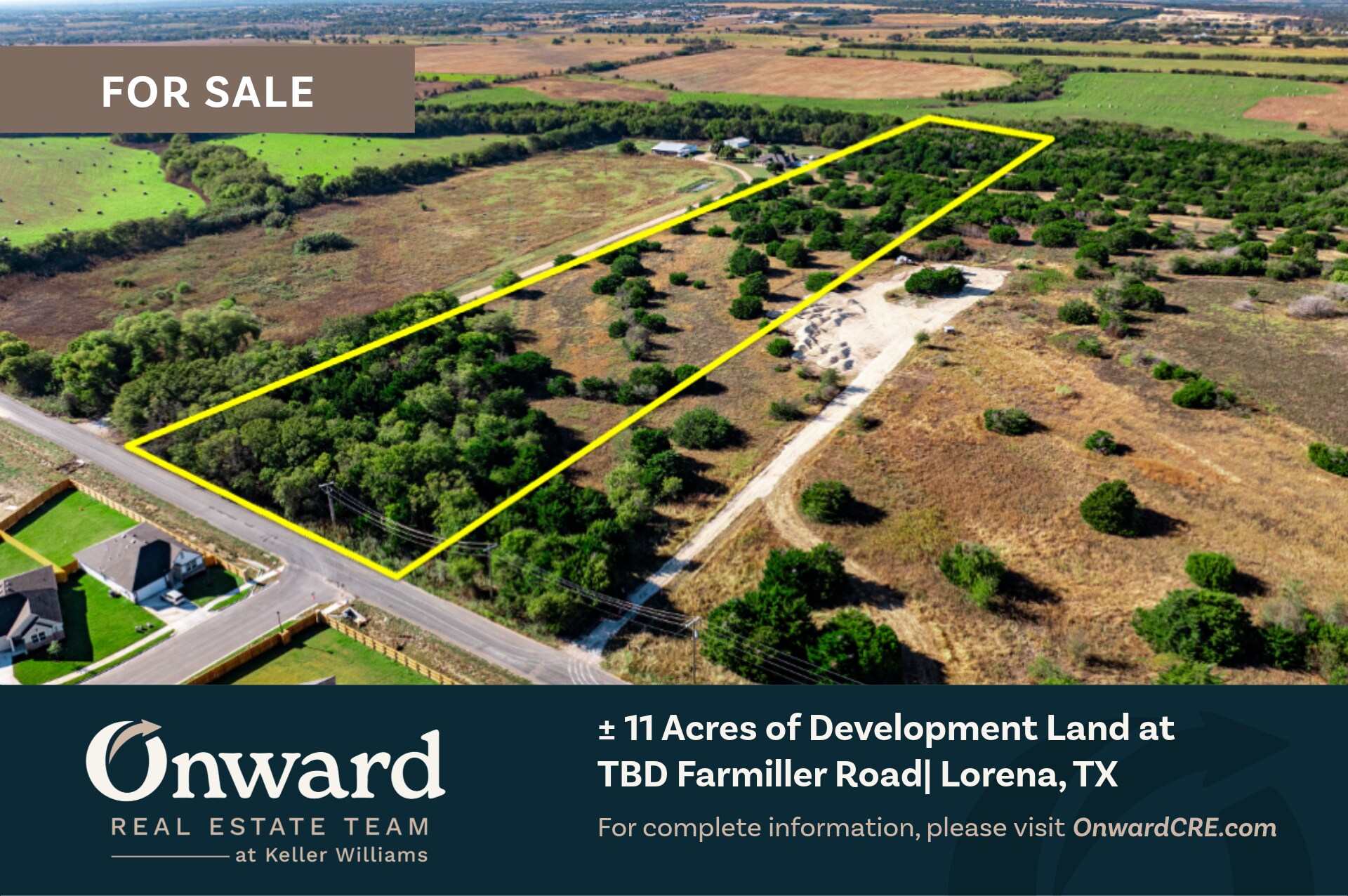 1060 Farmiller Rd, Lorena, TX à vendre Aérien- Image 1 de 7