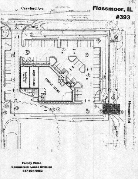 19105 Crawford Ave, Flossmoor, IL à louer - Plan de site - Image 2 de 2