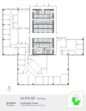 130 King St W, Toronto, ON à louer Plan d’étage- Image 1 de 1