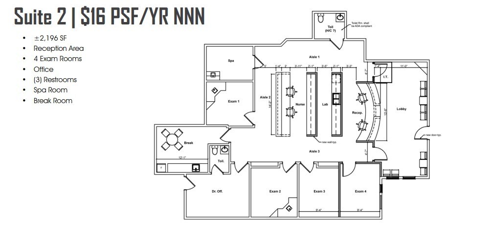 1821 N Trekell Rd, Casa Grande, AZ for lease Floor Plan- Image 1 of 1