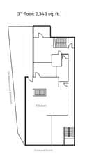 1467-1471 Rue Crescent, Montréal, QC à louer Plan d’étage- Image 1 de 1