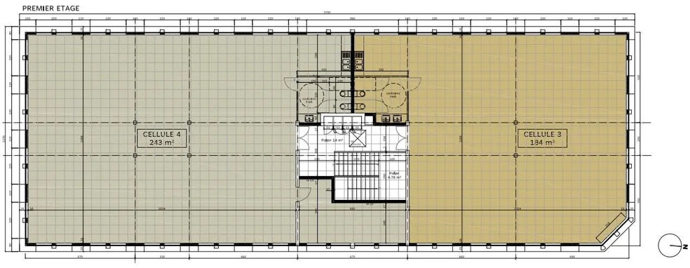 Office in VILLENEUVE-D'ASCQ for lease - Floor Plan - Image 3 of 3