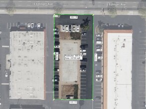 1540 E Edinger Ave, Santa Ana, CA - aerial  map view