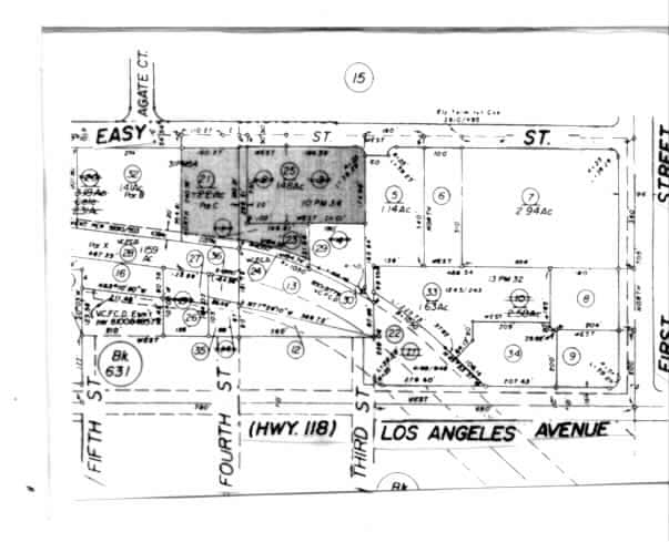 888 Easy St, Simi Valley, CA à louer - Plan cadastral - Image 3 de 5