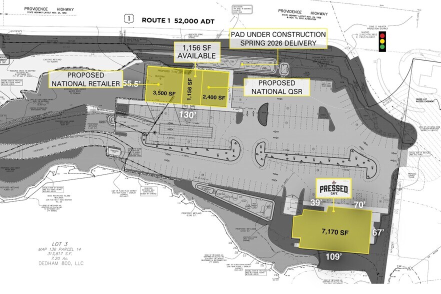 750 Providence Hwy, Dedham, MA à louer - Photo du bâtiment - Image 3 de 3