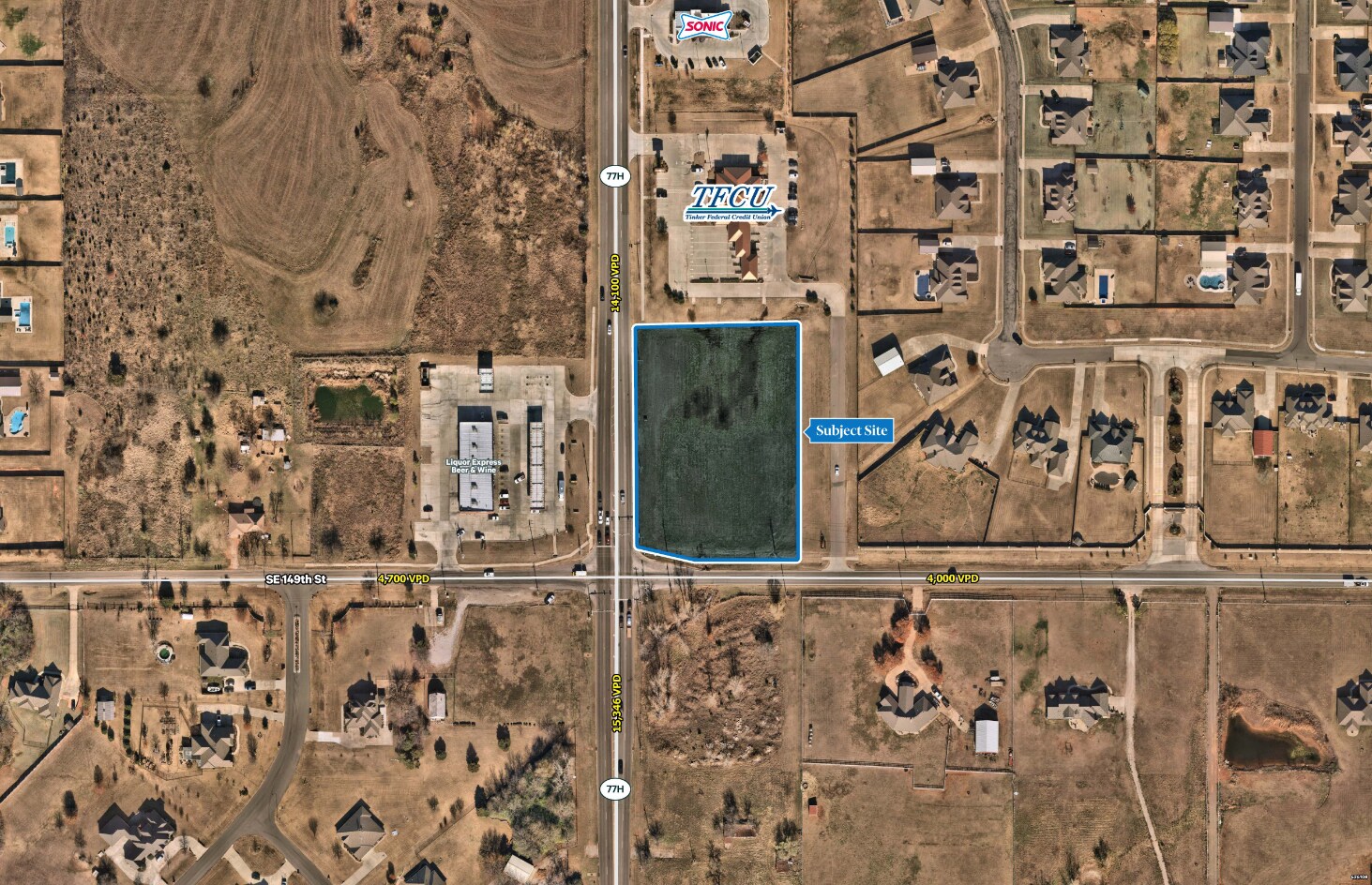 NEC of SE 149th & Sooner Rd, Oklahoma City, OK à vendre Photo du bâtiment- Image 1 de 6