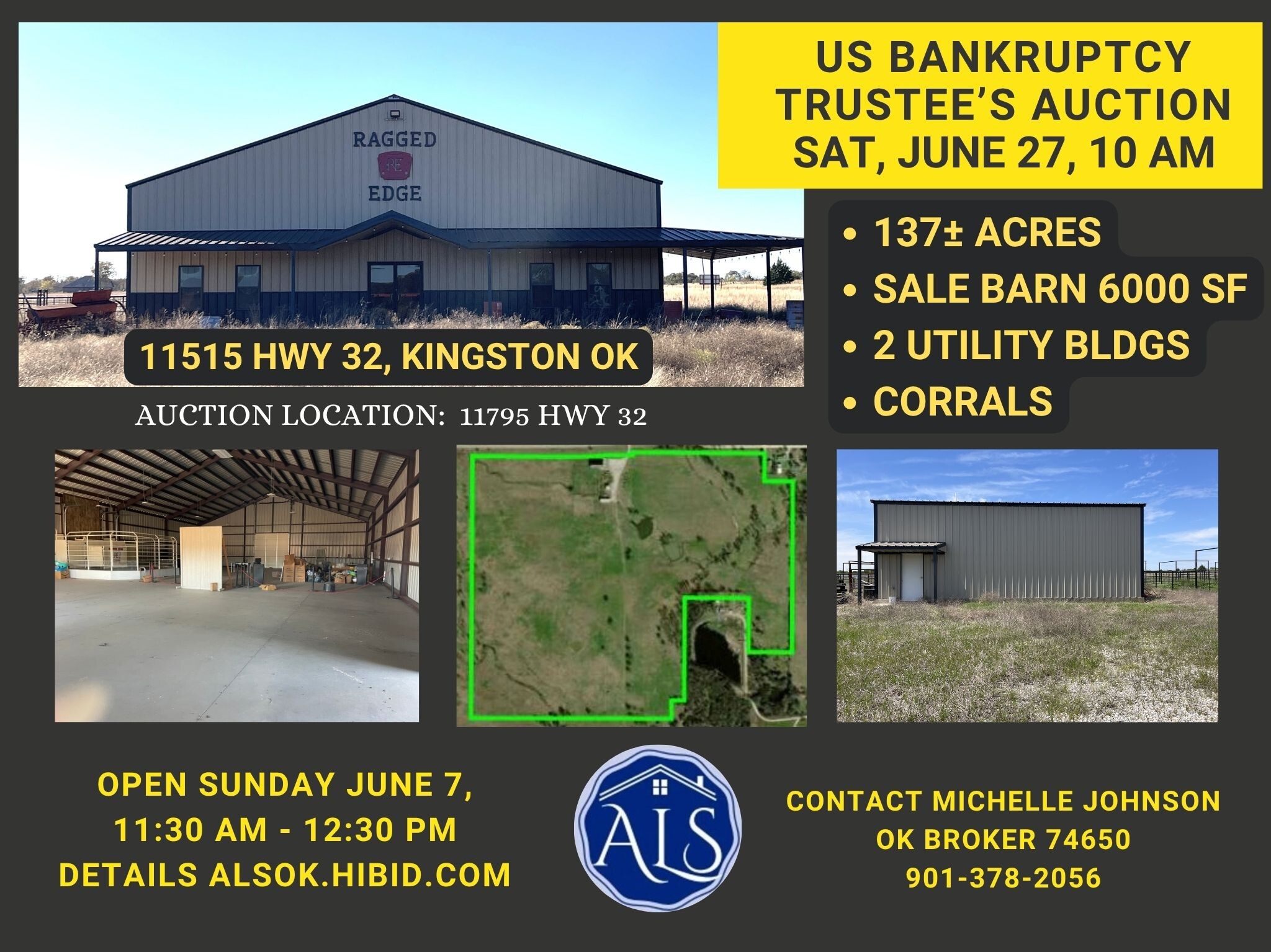 11515 State 32 hwy, Kingston, OK for sale Building Photo- Image 1 of 5