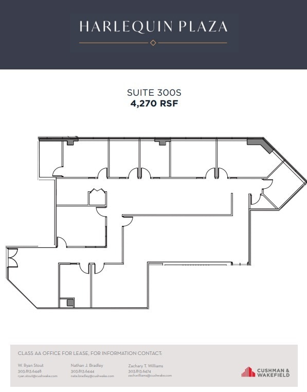 7600 E Orchard Rd, Greenwood Village, CO for lease Floor Plan- Image 1 of 1