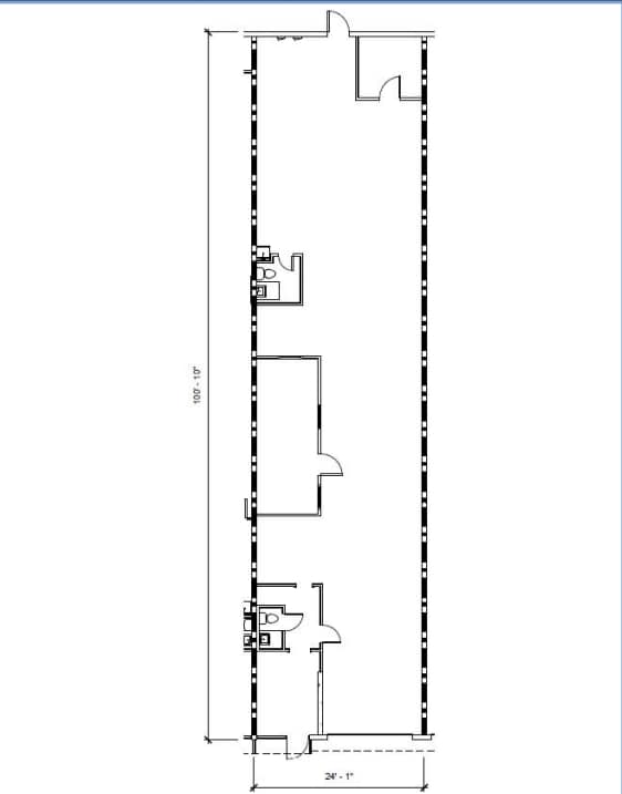 642 Cordell Dr, College Park, GA for lease Floor Plan- Image 1 of 1