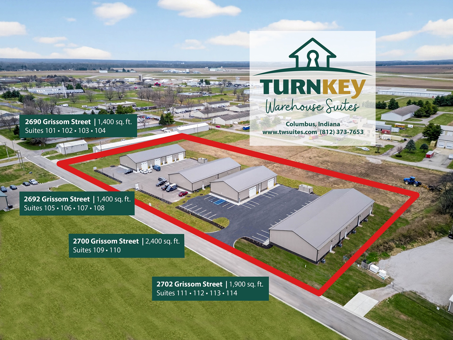 2690 Grissom st, Columbus, IN for lease Primary Photo- Image 1 of 26