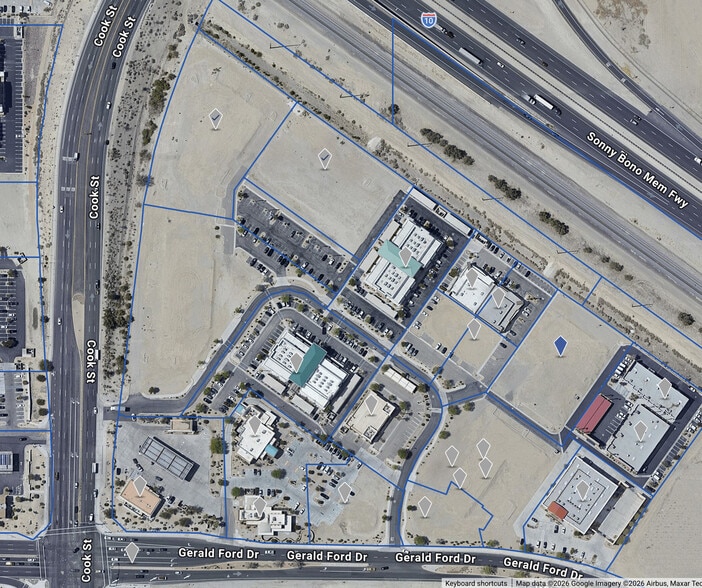 Cook St. & Gerald Ford Dr, Palm Desert, CA for sale - Primary Photo - Image 1 of 2