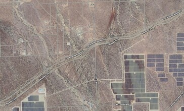 Aqueduct Rd & 140th St W, Rosamond, CA - Aérien  Vue de la carte