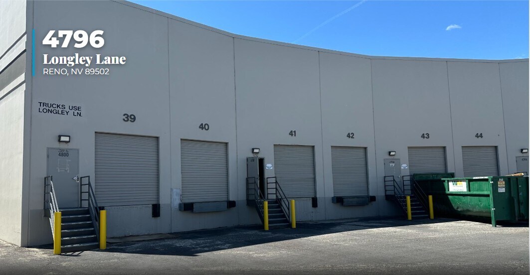 4788-4800 Longley Ln, Reno, NV for lease Building Photo- Image 1 of 1