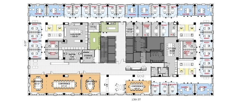 700 13th St NW, Washington, DC for lease Floor Plan- Image 1 of 1