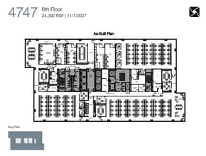 4747 Executive Dr, San Diego, CA à louer Plan d’étage- Image 1 de 1