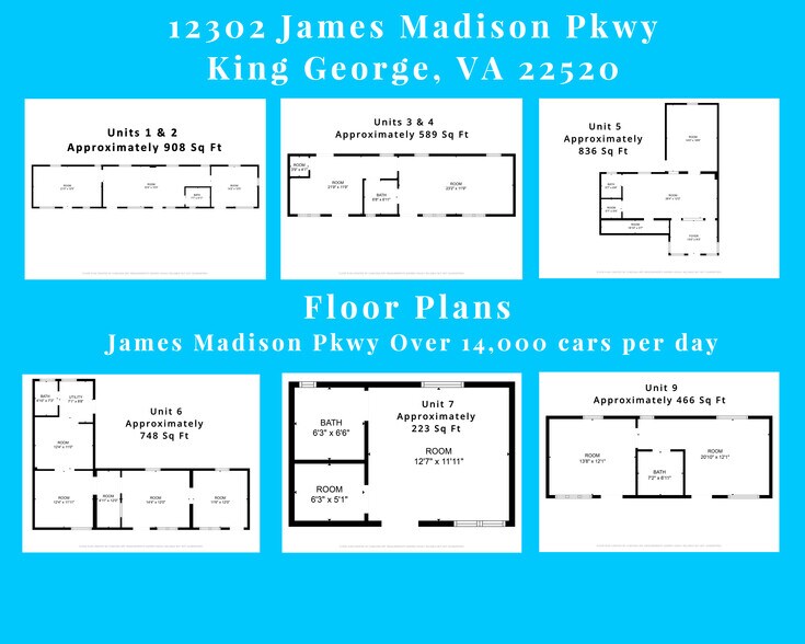 12302-12356 James Madison Pky, King George, VA à louer - Photo du bâtiment - Image 2 de 18
