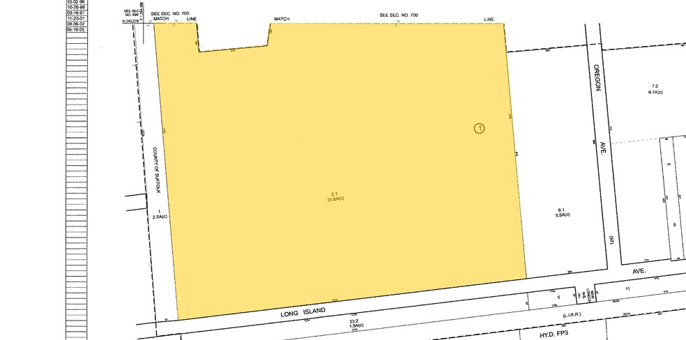 440 S Expressway Dr, Medford, NY for sale - Plat Map - Image 2 of 3