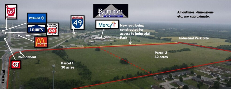 SWC Fir Rd & I-49 Parcel 2, Carthage, MO à vendre - Photo du bâtiment - Image 3 de 6