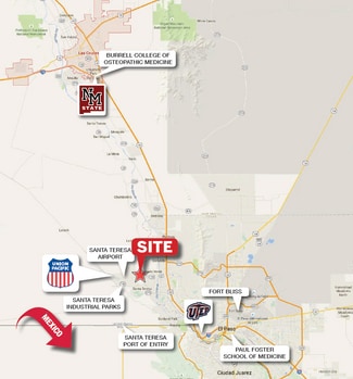 More details for Pete Dominici Hwy & McNutt Rd, Santa Teresa, NM - Land for Sale