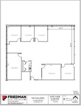 300 Galleria Officentre, Southfield, MI for lease Floor Plan- Image 1 of 2