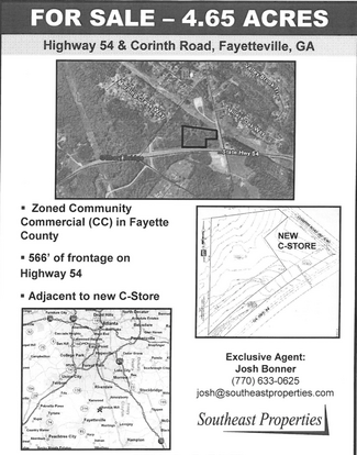 More details for 166 Cornith Rd, Fayetteville, GA - Land for Sale