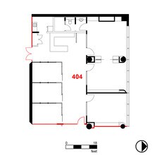 1 Riverside Dr W, Windsor, ON for lease Floor Plan- Image 1 of 1