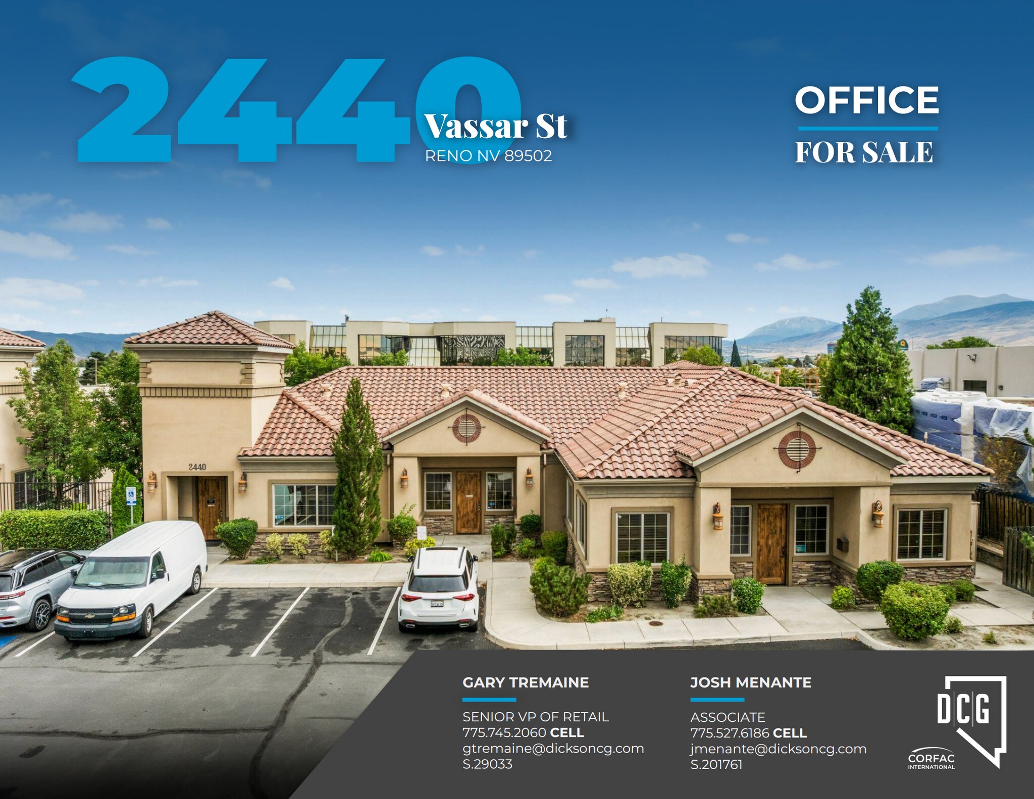 2440 Vassar St, Reno, NV à vendre Photo du bâtiment- Image 1 de 8