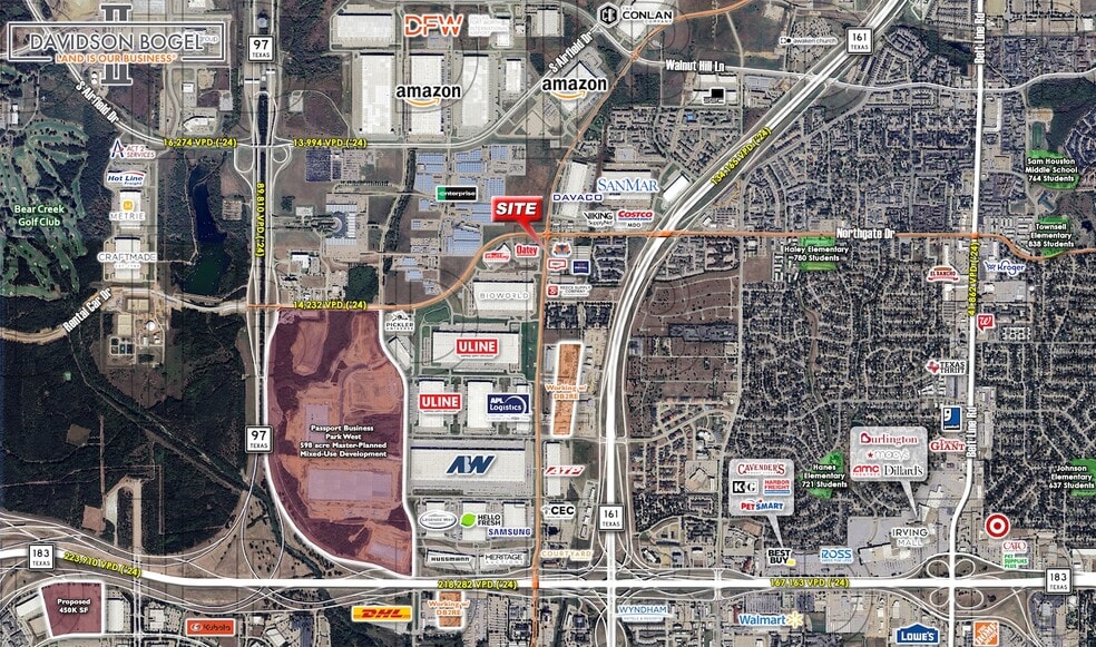 3900 Valley View Ln, Irving, TX for lease - Aerial - Image 2 of 5