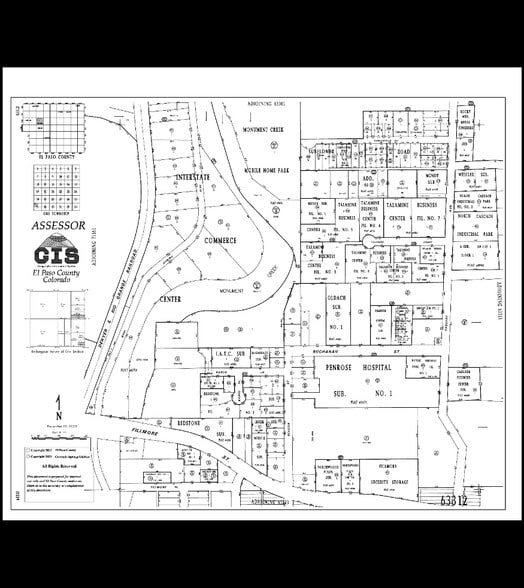 510-512 W Fillmore St, Colorado Springs, CO à vendre - Plan cadastral - Image 1 de 16