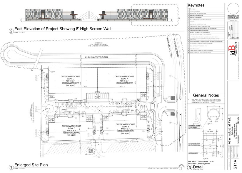 1631 Dawson Ave, Henderson, NV à vendre - Plan de site - Image 3 de 6