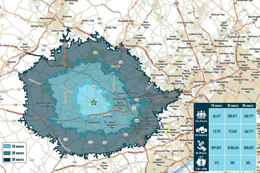 1403 Horseshoe Pike, Downingtown, PA for lease - Building Photo - Image 2 of 5
