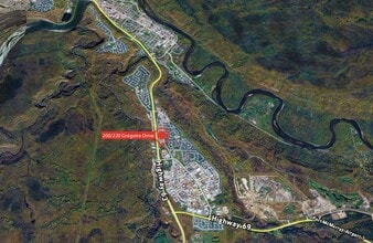 200-222 Gregoire Dr, Fort McMurray, AB - Aerial  map view - Image1