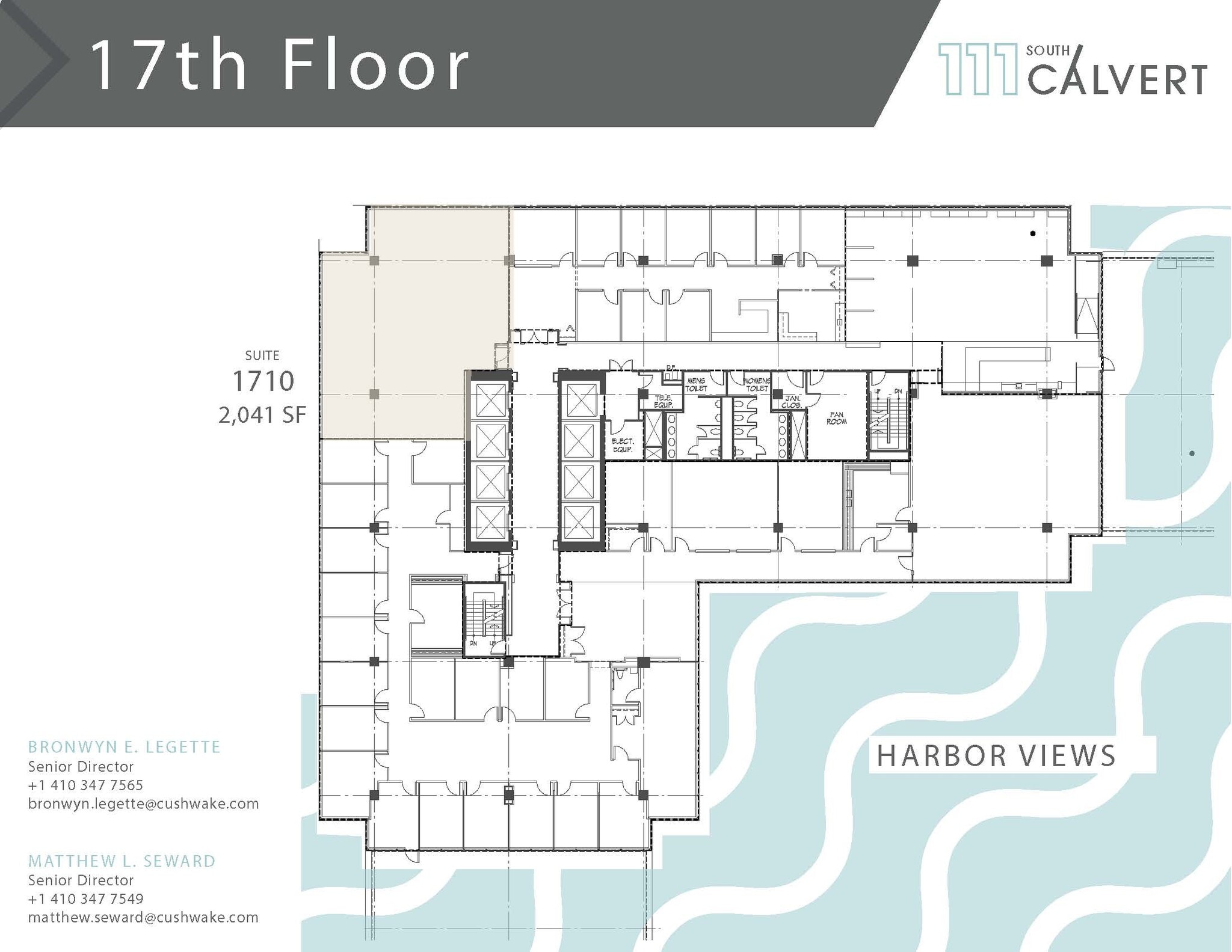 111 S Calvert St, Baltimore, MD for lease Floor Plan- Image 1 of 1