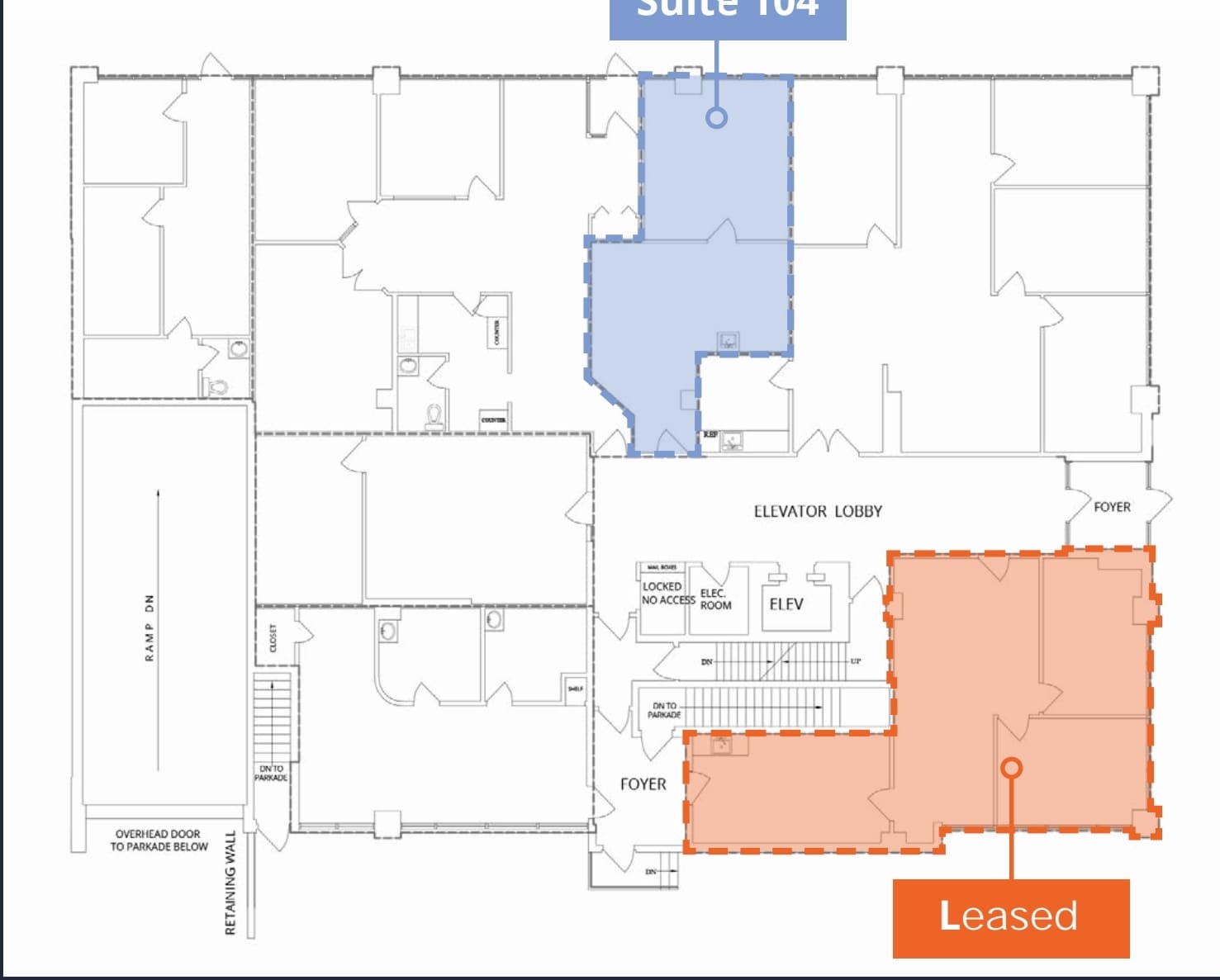 1717 10th St NW, Calgary, AB for lease Floor Plan- Image 1 of 1