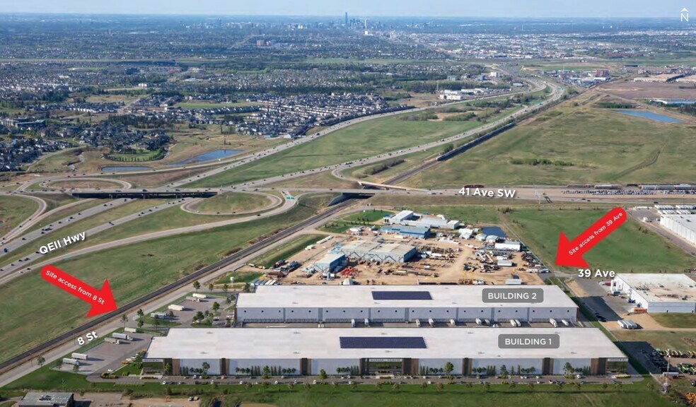 3815 8 St, Nisku, AB à louer - Photo du bâtiment - Image 2 de 6