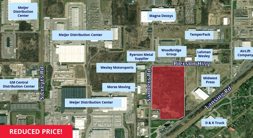 Pierson Hwy, Lansing, MI à vendre - Photo principale - Image 1 de 2