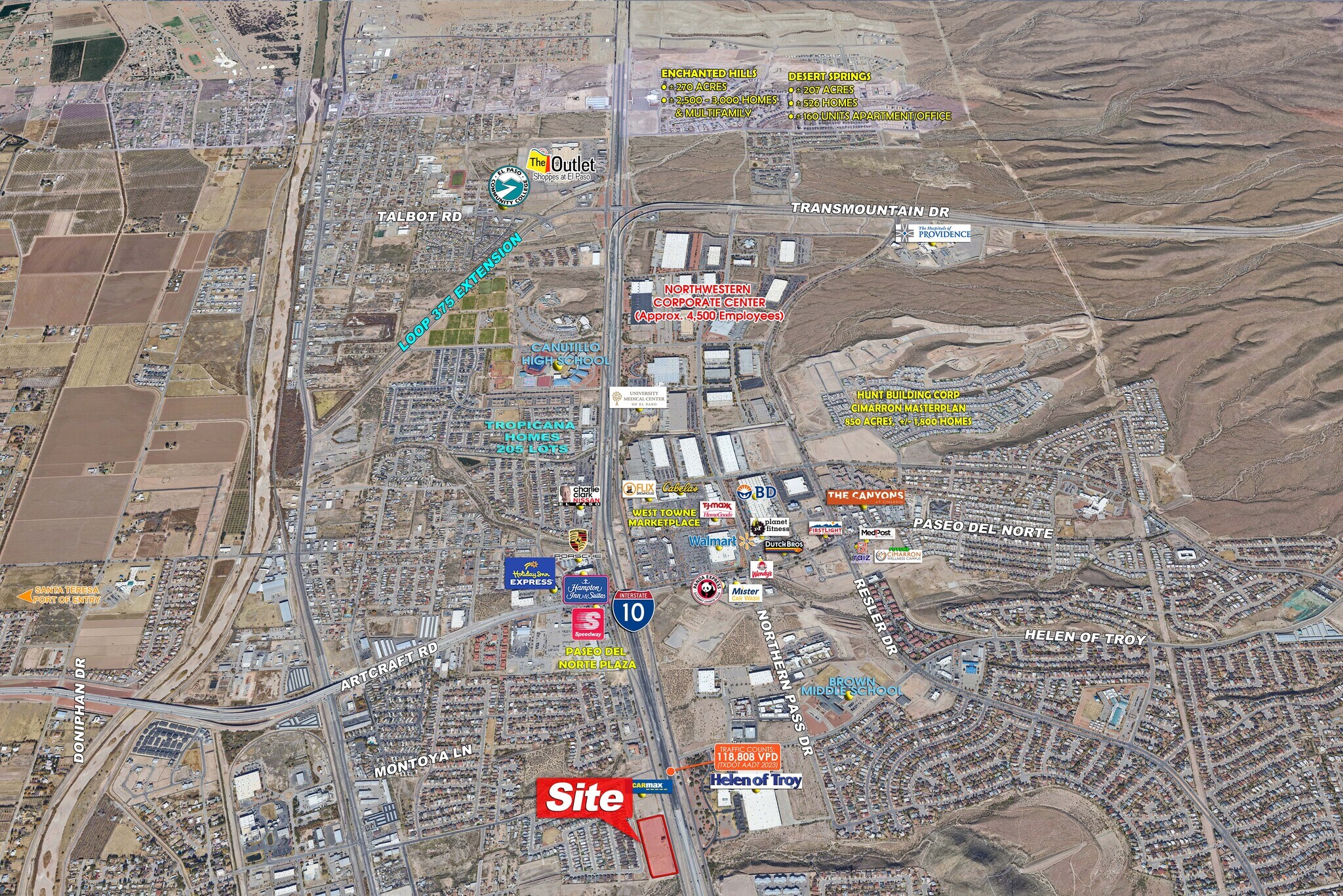 S Desert Blvd, El Paso, TX for sale Building Photo- Image 1 of 4