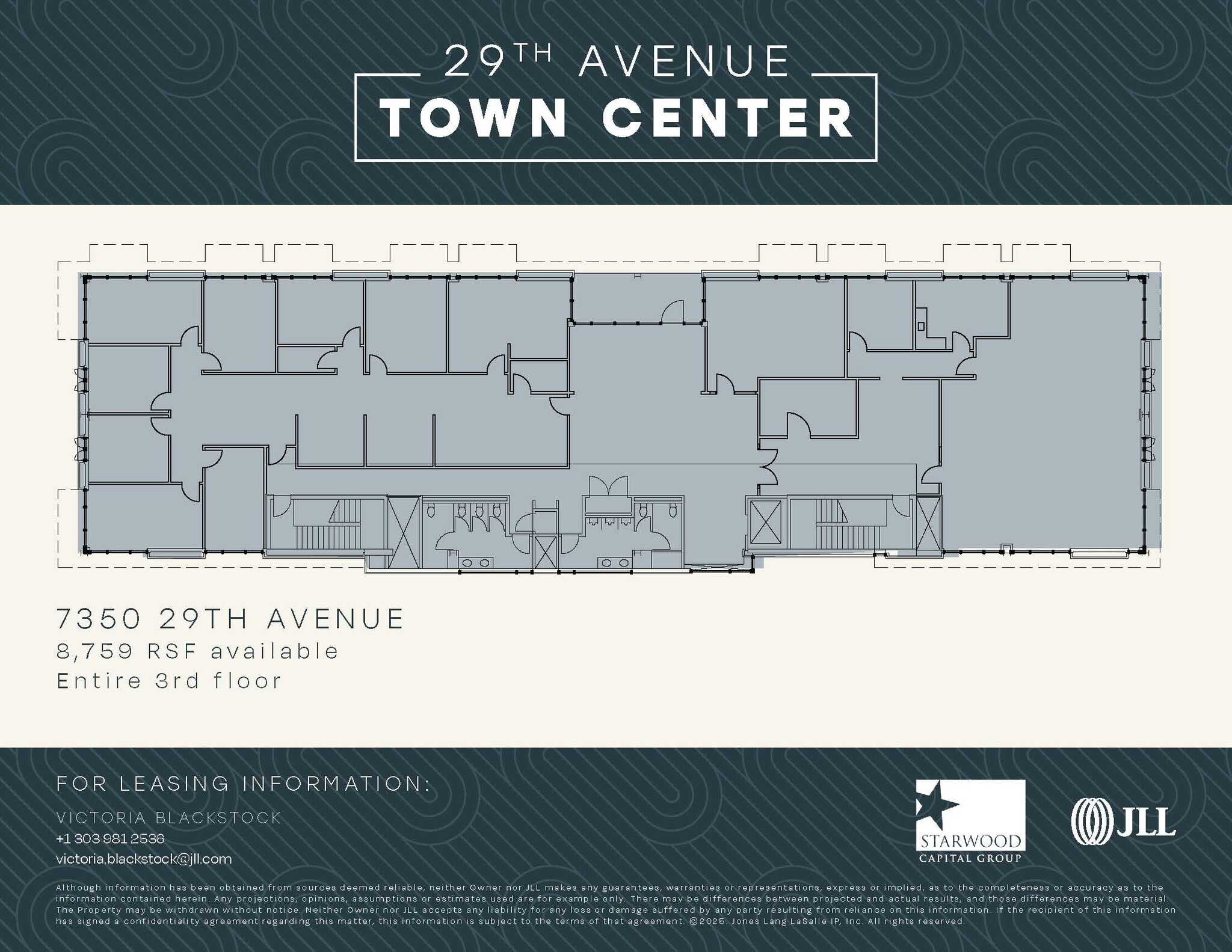 7400 E 29th Ave, Denver, CO à louer Plan d’étage- Image 1 de 2