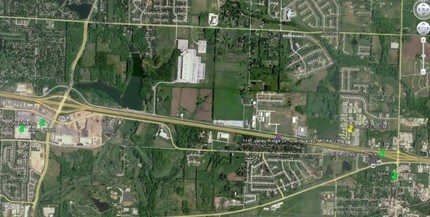 1117 Valley Ridge Ct, Grain Valley, MO - Aerial  map view - Image1