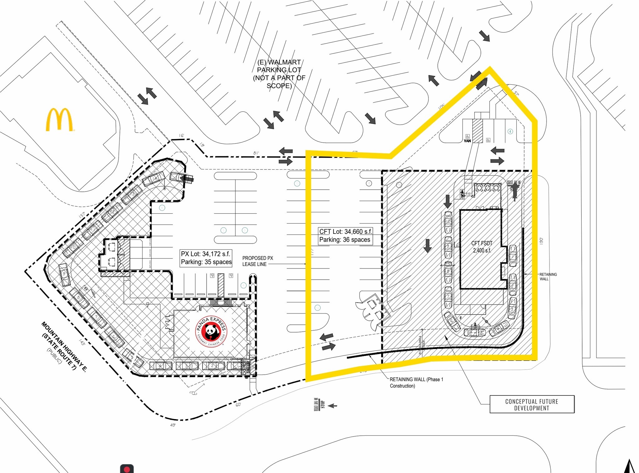 20325 Mountain Hwy E, Spanaway, WA à louer Plan de site- Image 1 de 4