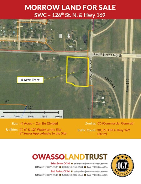 SWC 126th Street N & Hwy 169, Owasso, OK à vendre - Photo du bâtiment - Image 1 de 1